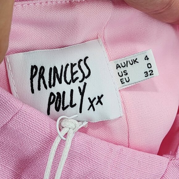 Princess Polly Women's Solid Ariana Backless Mini Dress - 0 - Picture 4 of 8